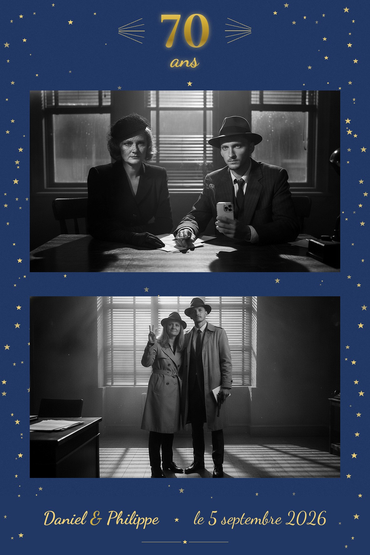 Exemple de fond th&eacute;matique film noir g&eacute;n&eacute;r&eacute; par IA